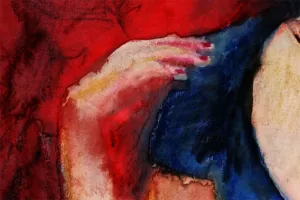 Afbeelding #4: Dame in blauw