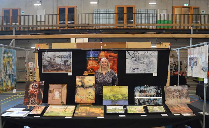 Kunstroutes, kunstmarkten, open dagen en exposities